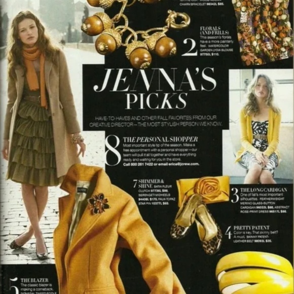 J Crew Vintage Acorn Necklace - Picture 9 of 9